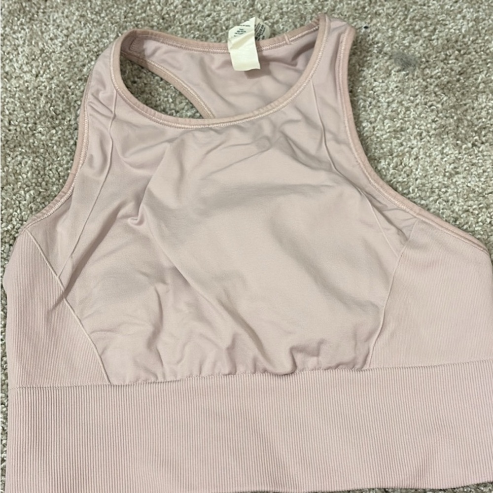 Lululemon Athletica Blush Crop Top